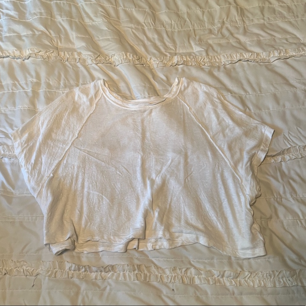 NWOT We the Free by Free People cropped t shirt